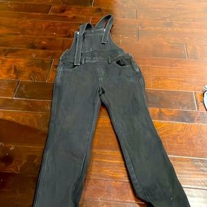 Black overalls